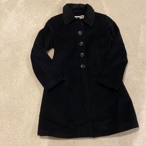 Kristen Blake black pea coat